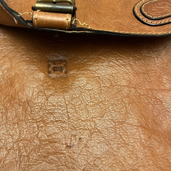 Vintage leather laptop bag  by Spigola - Picture 7 of 7